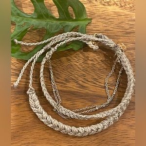 Pura vida bracelet stacker set of 2